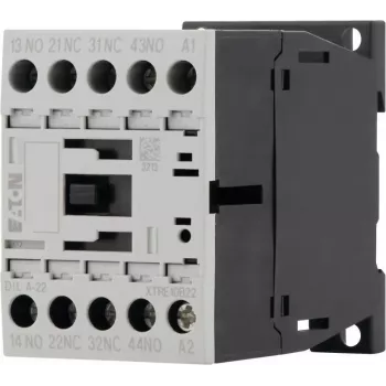 Eaton DILA-22 kontakta relejs, 4 polu, 2NO+2NC, 24 V AC 50 Hz spole 276386