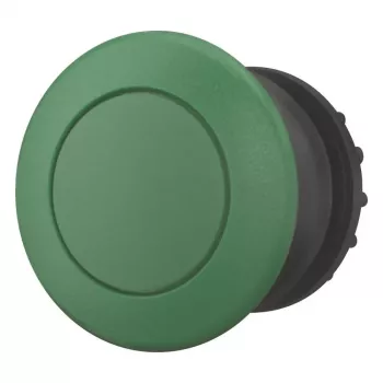 Eaton M22S-DP-G sēnes formas pogas uzgalis, fiksējošs, zaļš, 38 mm 216717