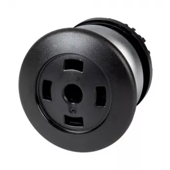 Eaton M22-DP-S-X iegremdēts spiedpogas aktuatators, momentāns, melns, 22,5 mm, IP66/IP67/IP69K 216728