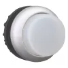 Eaton M22-DRLH-W apgaismota spiedpoga, balta, 1NO, 22,5mm, 12-30V AC/DC LED 216788