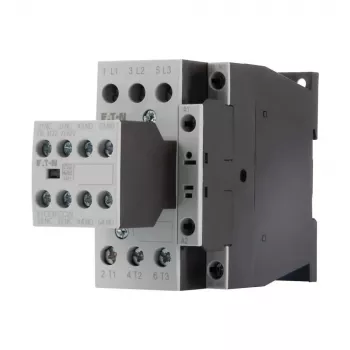 Eaton DILM25-32 3 polu jaudas kontaktors, 230 V AC spole, 11 kW, 25 A, 3NO + 2NO/2NC palīgkontakti 277228