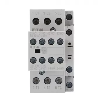 Eaton DILM25-32 3 polu jaudas kontaktors, 230 V AC spole, 11 kW, 25 A, 3NO + 2NO/2NC palīgkontakti 277228