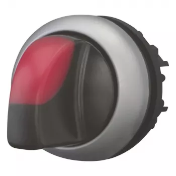 Eaton M22-WLK3-R apgaismots pārslēga aktuators, 3 pozīcijas, sarkans rokturis, 22,5 mm