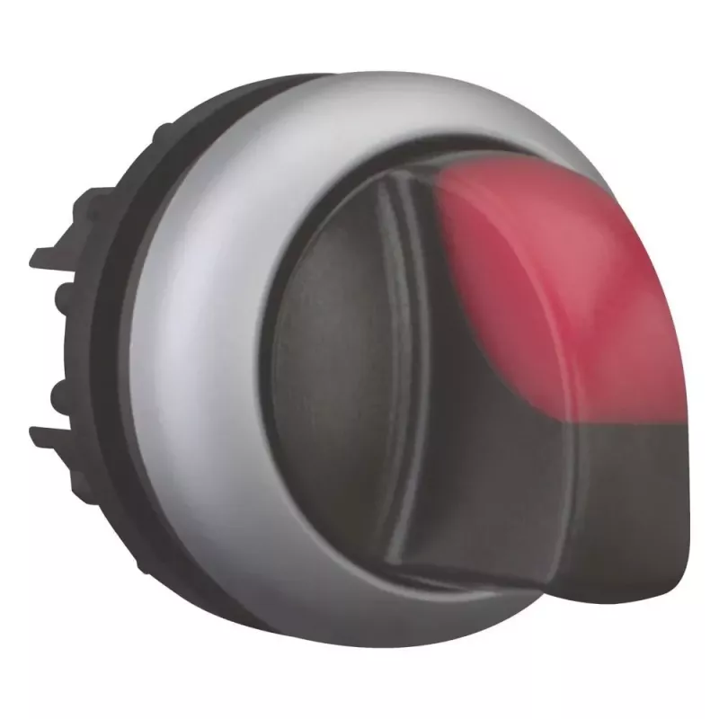 Eaton M22-WLK3-R apgaismots pārslēga aktuators, 3 pozīcijas, sarkans rokturis, 22,5 mm