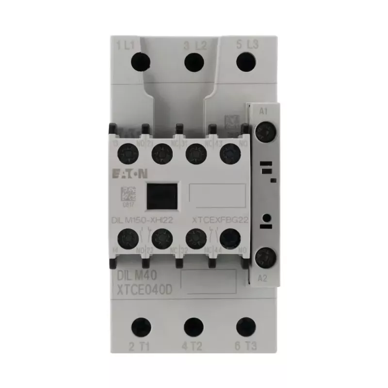 Eaton DILM40-22 trīspolu motora kontaktors 40A 18,5kW 230V AC spole 277798