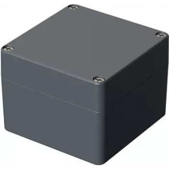 Bopla A 120 universāls korpuss 122 x 120 x 90 mm, alumīnija, sudrabpelēks RAL 7001 01120000.H