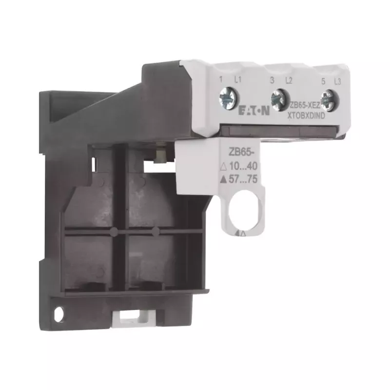 Eaton ZB65-XEZ motora aizsardzības releja ligzda, DIN sliedes/skrūvju montāža, 3-polu, 690V AC 278474