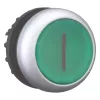Eaton M22-DRL-G-X1 apgaismota pogas actuators, momentāns, zaļa LED, 24V AC/DC, kvadrātveida titāna apmale, 22,5mm