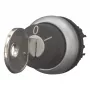 Eaton M22-WRS-MS2 atslēgas selektors, 2 pozīcijas, fiksējošs, titāna priekšējais gredzens, MS2 atslēga, 22,5 mm montāža 111778