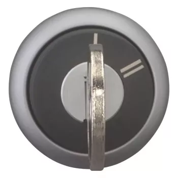 Eaton M22-WRS-X95 atslēgas vadības slēdža aktuators, 3 pozīcijas, fiksējošs, melns plastmasas priekšējais gredzens, X95 atslēga 228026