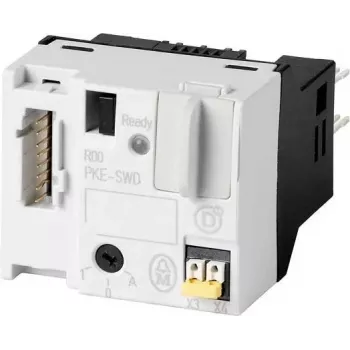 Eaton SmartWire-DT savienojuma modulis PKE12/32 motorstarterim, rokas/automātiskais režīms, 24V DC, IP20, melns 126895