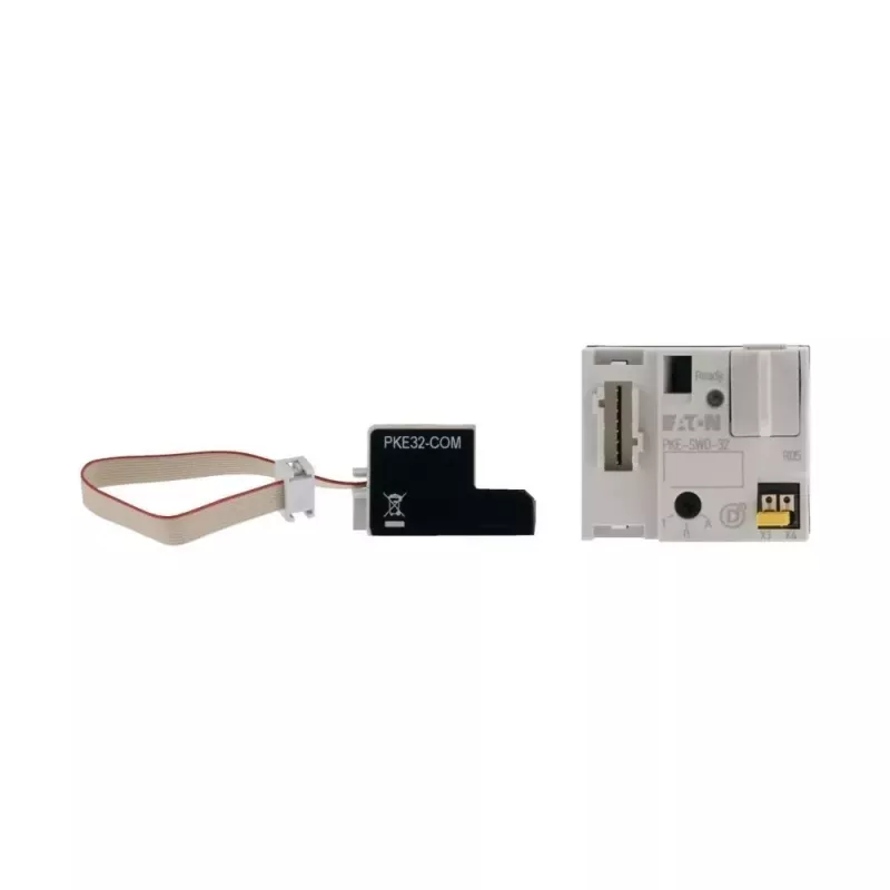 Eaton SmartWire-DT savienojuma modulis PKE12/32 motorstarterim, rokas/automātiskais režīms, 24V DC, IP20, melns 126895