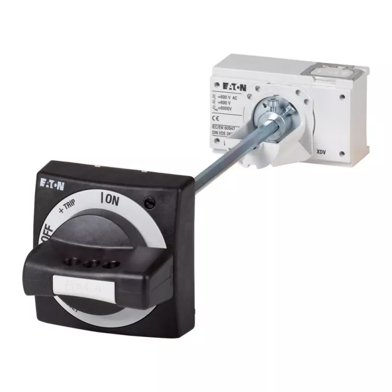 Eaton NZM2-XTVD-0 durvju savienojuma rotējošais rokturis, melns 279393