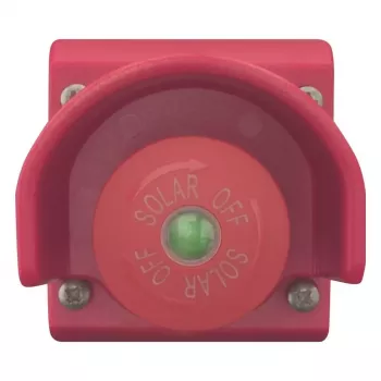 Eaton M22-SOL PV vadības slēdzis-atdalītājs, 230V AC, 6A, 1NO+1NC, IP67/IP69K, ar aizsargapkakli 150644