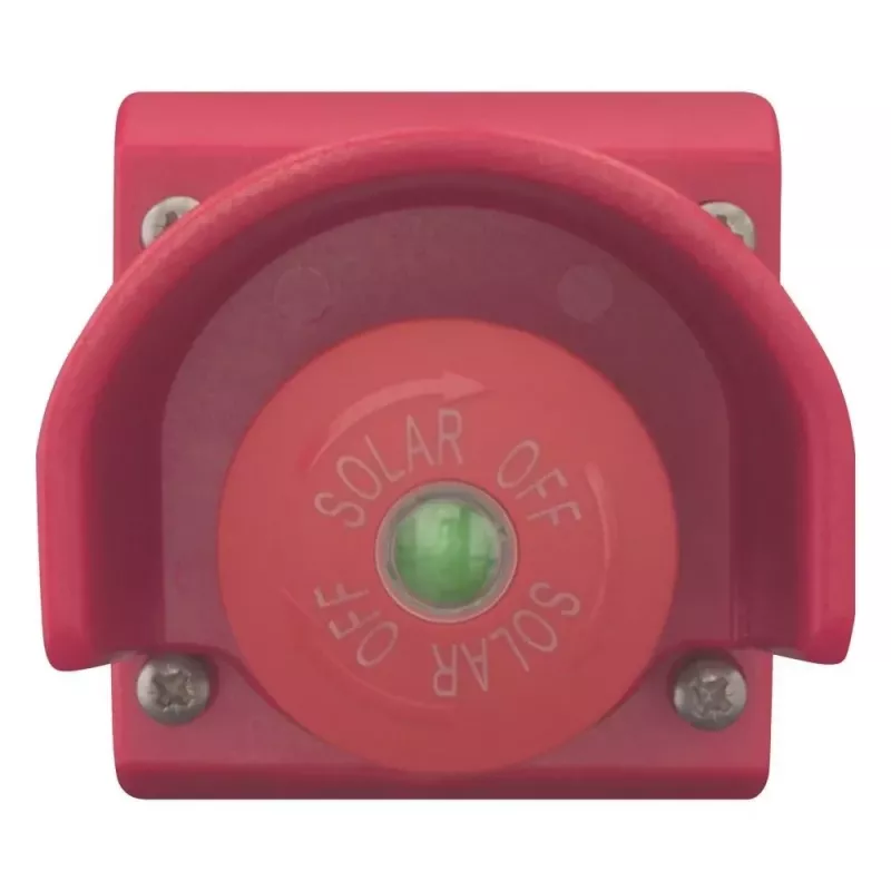 Eaton M22-SOL PV vadības slēdzis-atdalītājs, 230V AC, 6A, 1NO+1NC, IP67/IP69K, ar aizsargapkakli 150644