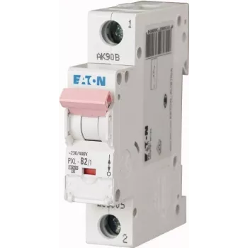 Eaton PXL-C2/1 miniatūrais automātiskais slēdzis, 2 A, 1 pols, C raksturlīkne, 6 kA 236047