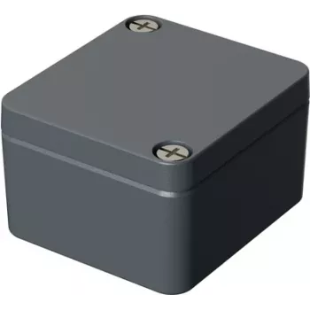 BOPLA Universālais korpuss alumīnija sudraba pelēks (RAL 7001) 50 x 45 x 30 A 100 1 gab (01100000.MT1)