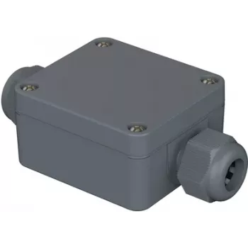 Bopla PK 101-211 universālais korpuss, 58 x 64 x 34 mm, poliamīds, sudraba pelēks RAL 7001 38101200.MT2