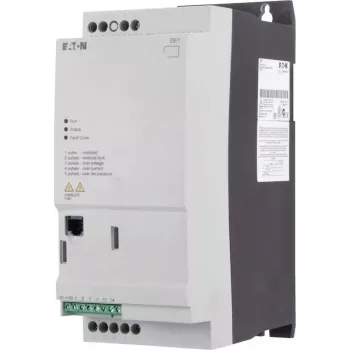 Eaton DE1-34016FN-N20N mainīga ātruma starters, 7,5 kW, 16 A, 380-480 V, IP20, melns/balts 174340
