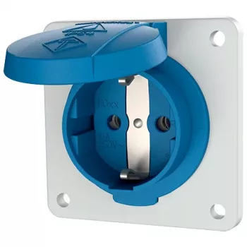 Mennekes 11031F Schuko virsapmetuma kontaktligzda, 16 A, 230 V, IP54, zila