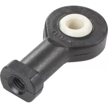 REELY KBRM05 M4 plastmasas lodveida savienojuma gals ar iekšējo vītni, igubal®, M4, 5 mm urbums, bez apkopes