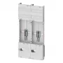 Eaton ZSD-Z27A1332 skaitītāju lauks ar sadales paneli, 1 skaitītāja vieta, 1 sadales lauks, 63 A, 5 polu kopne, 7 rindas, 12 TE katrā rindā, iepriekš savienots 260411
