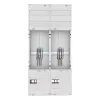 Eaton ZSD-Z27A1332 skaitītāju lauks ar sadales paneli, 1 skaitītāja vieta, 1 sadales lauks, 63 A, 5 polu kopne, 7 rindas, 12 TE katrā rindā, iepriekš savienots 260411
