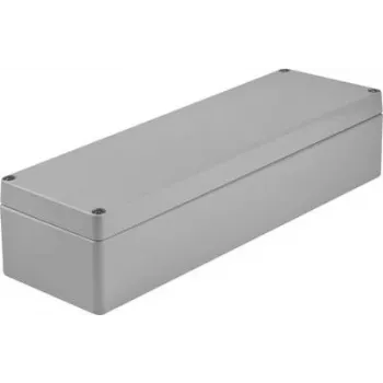 Bopla universālais korpuss 360 x 120 x 81 mm alumīnijs sudraba pelēks (RAL 7001) A 124 01124000.H