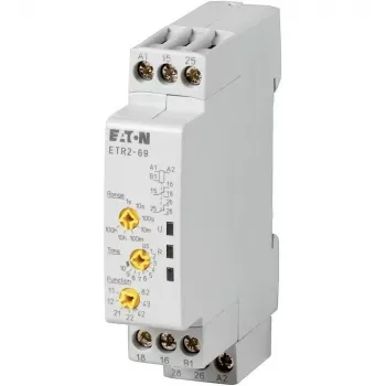 EATON ETR2-69 daudzfunkciju laika relejs 0,5s-100h (262689)