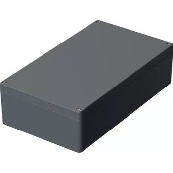 Bopla A-Series universālais korpuss 400 x 230 x 111 mm, alumīnijs, sudraba pelēks RAL 7001 01168000.H