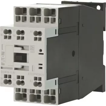 Eaton DILM38-11(RDC24) 3-polu kontaktors, 38 A AC-3, 24 V DC spole, 1NO+1NC 199298
