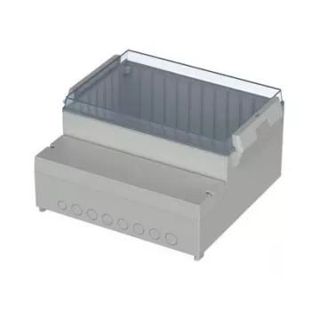 Bopla RCP 3500 vadības korpuss 296 x 281 x 158 mm ABS/polikarbonāts gaiši pelēks 41350109