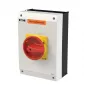 Eaton P3-63/I4-SI/HI11 2 polu rotācijas galvenais slēdzis, 63 A, 690 V AC, pelēks/sarkans 207363