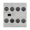 Eaton DILA-XHI13 palīgkontaktu bloks, 4 polu, 1NO+3NC, skrūvju spailes, priekšējā montāža, DILM7-DILM38 kontaktoriem, melns/balts 276425