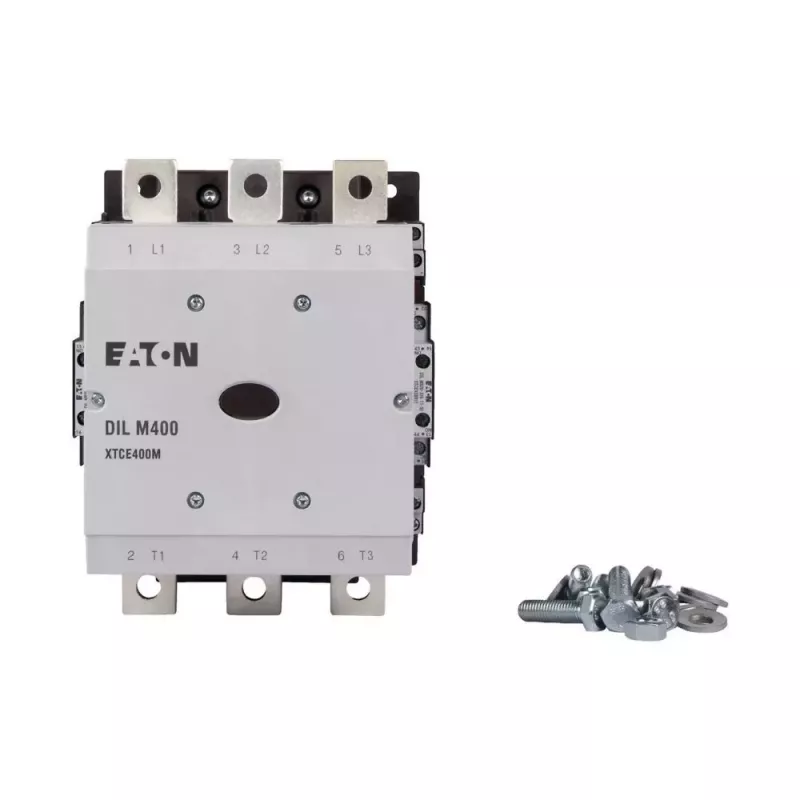 Eaton DILM400/22 RA250 jaudas kontaktors, 3 polu, 200 kW AC-3, 400 A, 250 V AC spole, 2NO+2NC 208209