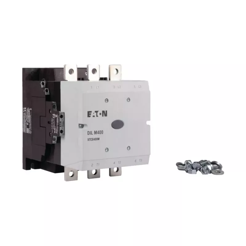 Eaton DILM400/22 RA250 jaudas kontaktors, 3 polu, 200 kW AC-3, 400 A, 250 V AC spole, 2NO+2NC 208209