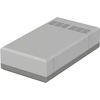 Bopla EG 2050 L galda korpuss, 200 x 112 x 50 mm, polistirols, gaiši pelēks RAL 7035 32205012