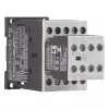 Eaton DILM12-32(24VDC) jaudas kontaktors, 3 polu, 12 A, 24 V DC spole, 1 NO + 2 NC, skrūvju spailes, IP20, DIN sliedes/skrūvju montāža 276950