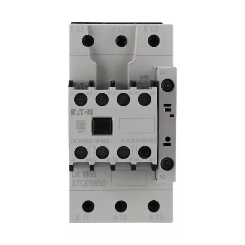 Eaton DILM65-22 jaudas kontaktors 30kW 400V AC 230V 50Hz 3-poliem 2NO 2NC 277926