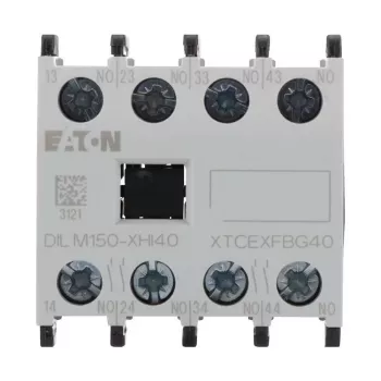 Eaton DILM150-XHI40 palīgkontakts 4NO priekšējā montāža DILM kontaktoram 277948