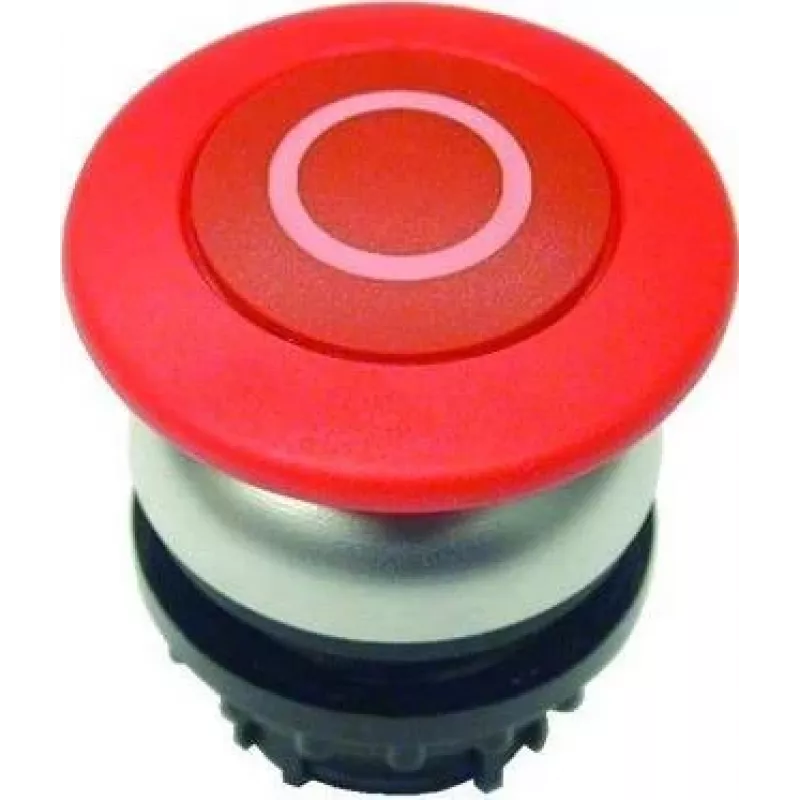 Eaton M22-DRP-R-X0 uzstādāmais pushbutton actuators, sarkans, momentāns, 22,5 mm, IP67/IP69K 216751
