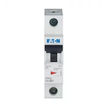 Eaton FAZ-S4/1 miniatūrais automātiskais slēdzis 1-polārs 4A S-raksturlīkne 10kA 278609