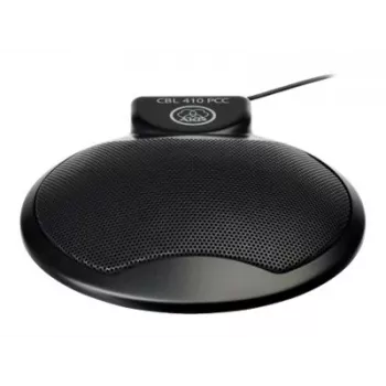 AKG CBL410 datora mikrofons - vadu 3,5 mm ligzda, omnidirekcionāls, 20Hz-20kHz, melns (CBL410PCC)