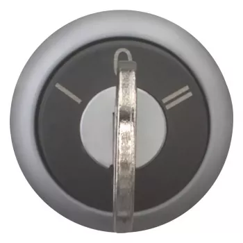 Eaton M22-WRS3 atslēgas selektora slēdža izpildmehānisms, 3 pozīcijas, fiksējošs, plastmasas melns priekšējais gredzens, 22,5 mm 216900