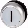 Eaton M22-DL-W-X1 ieslēgšanas pogas aktulators, balts, metāla apmale, 22,5 mm 216942