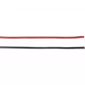 Reely SIFF silikona vads 1 x 4 mm² melns 5 m
