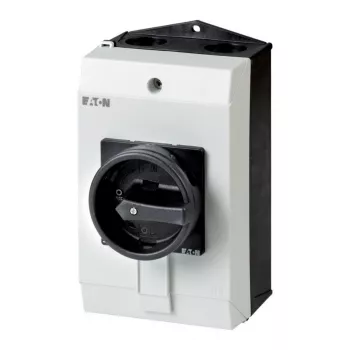 Eaton P1-25/I2H/SVB-SW/HI11 3 polu galvenais slēdzis 25A IP65 virsmas montāžai melns/pelēks 227862