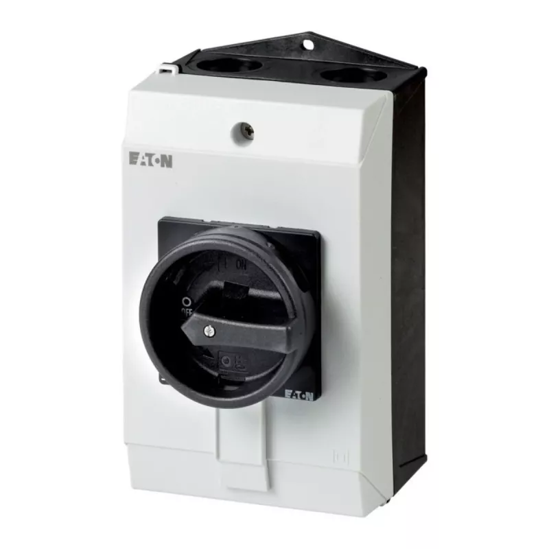 Eaton P1-25/I2H/SVB-SW/HI11 3 polu galvenais slēdzis 25A IP65 virsmas montāžai melns/pelēks 227862