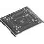Raspberry Pi DIN sliedes akrila montāžas kronšteins Raspberry Pi A, B, B+, Arduino, Banana Pi, Cubieboard, pcDuino RB-DIN RAIL