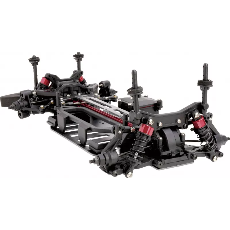Reely Onroad Chassis 1:10 RC modelis auto elektriskais ceļa modelis ar pilnpiedziņu ARR FS53113CEI